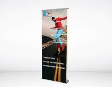 Double Sided Double Orient Banner Stand