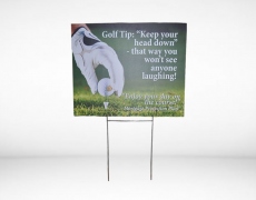 Golf Sign