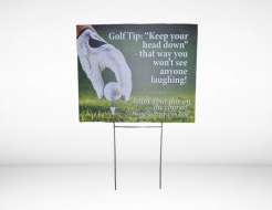 Golf Sign