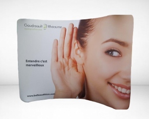 10' Curved Pocket Wall