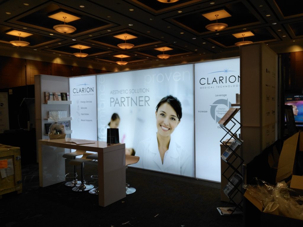 Clarion Medical Trade Show Display Booth