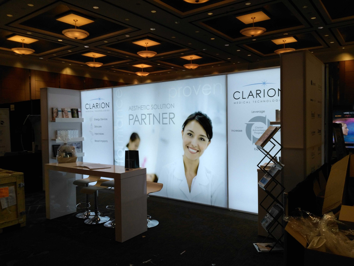 Clarion Medical Trade Show Display Booth
