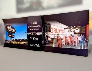 2-10' Vertical Curved Formulate Wall w Connection Panel