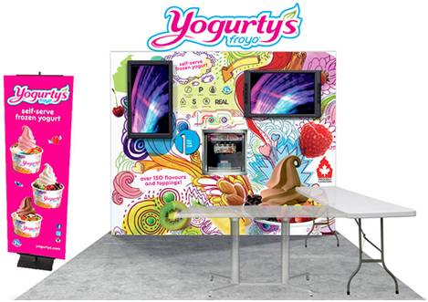Yogurty's Display Design