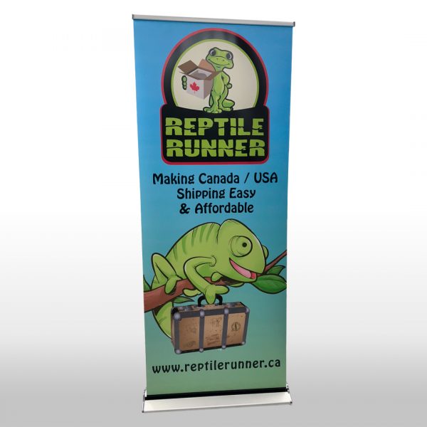 Reptile Runner Banner BL 850 SERIES BANNER STAND