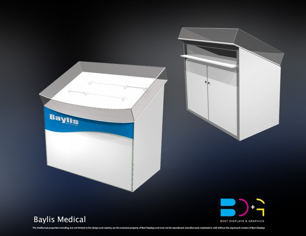 Baylis Medical Display Mockup