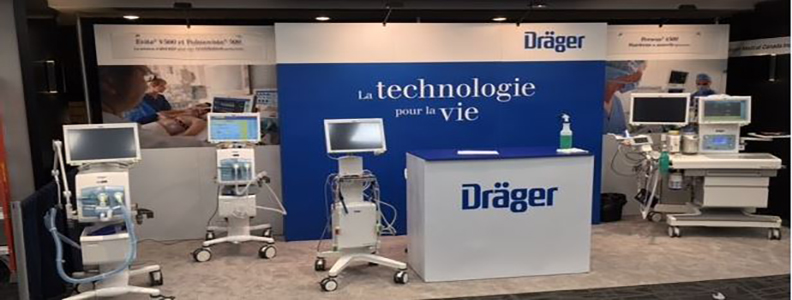Drager Trade Show Exhibit