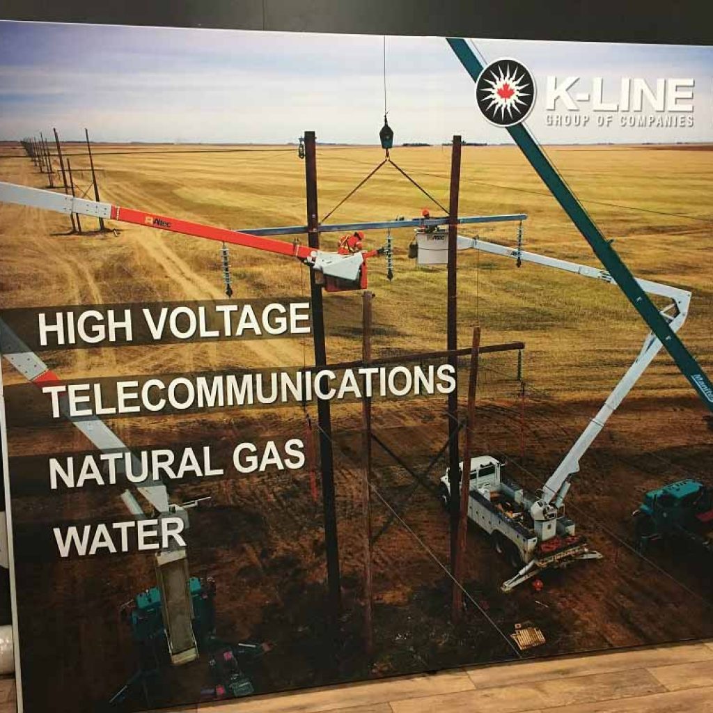 Tension Fabric on Trade Show Display