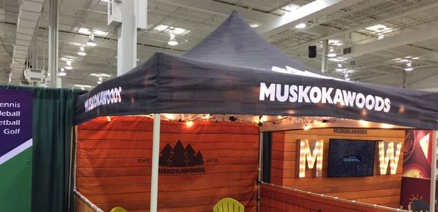 Muskoka Woods Trade Show Display