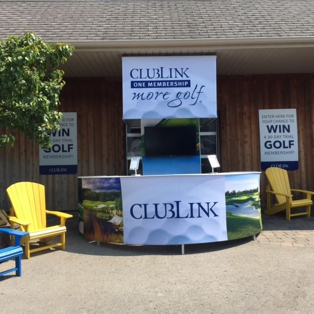 ClubLink Professional Outdoor Display