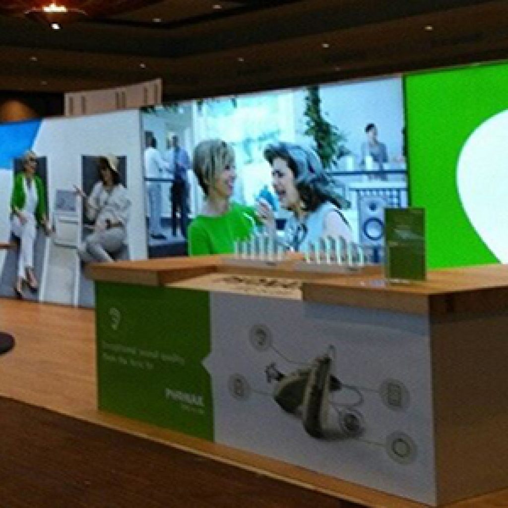 Phonak Trade Show Booth
