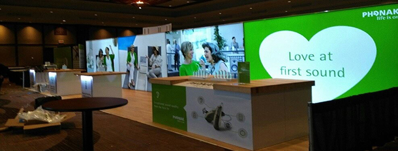 Phonak Trade Show Booth