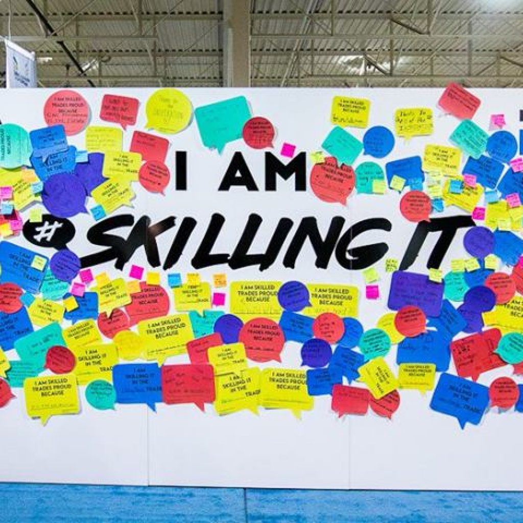 Ontario College of Trades Display Wall