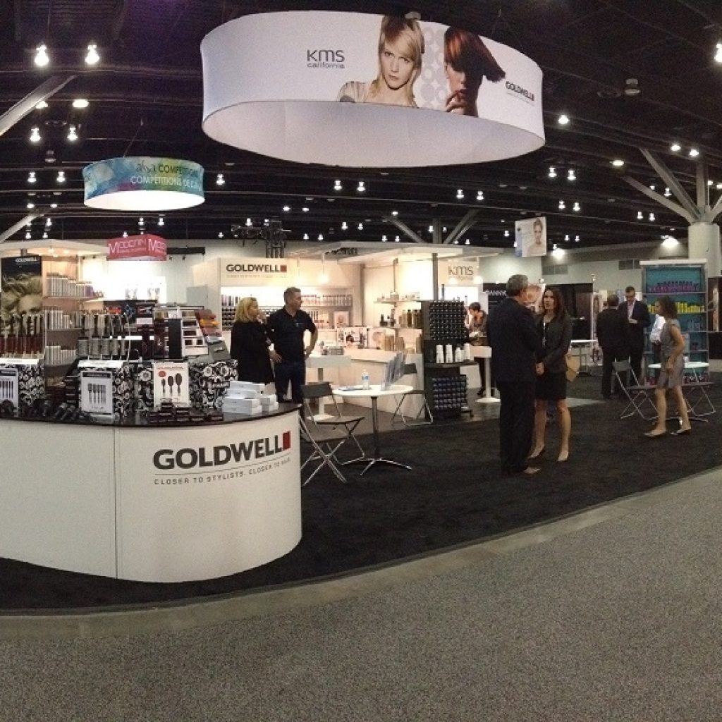 Goldwell Trade Show Exhibit Booth