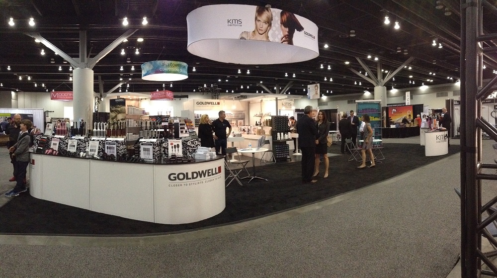 Goldwell Trade Show Exhibit Booth