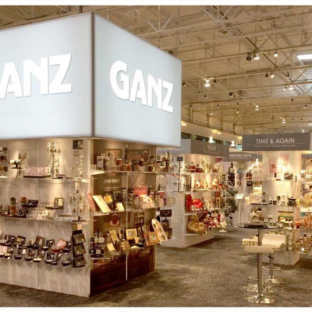 Ganz Trade Show Exhibit Booth