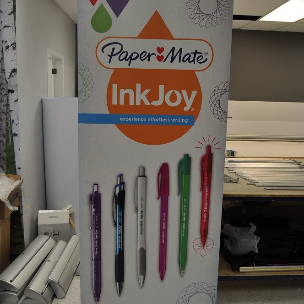 Paper Mate Banner Stand