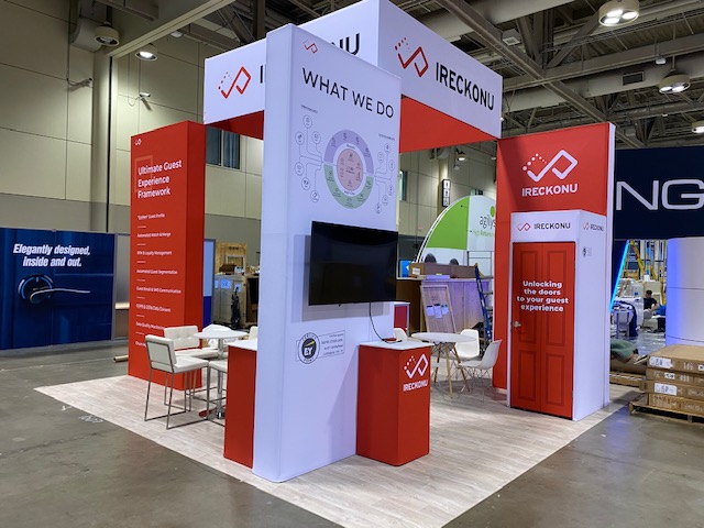 Image of Reckonou's Custom trade show display