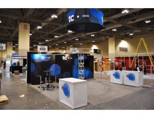 Trade show booth display