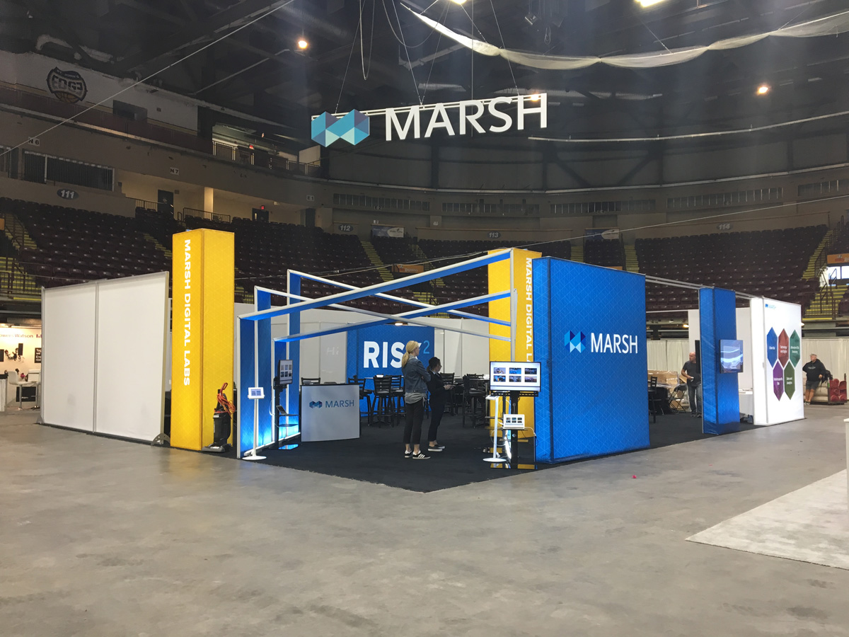 Marsh Canada Custom Trade Show Display Booth