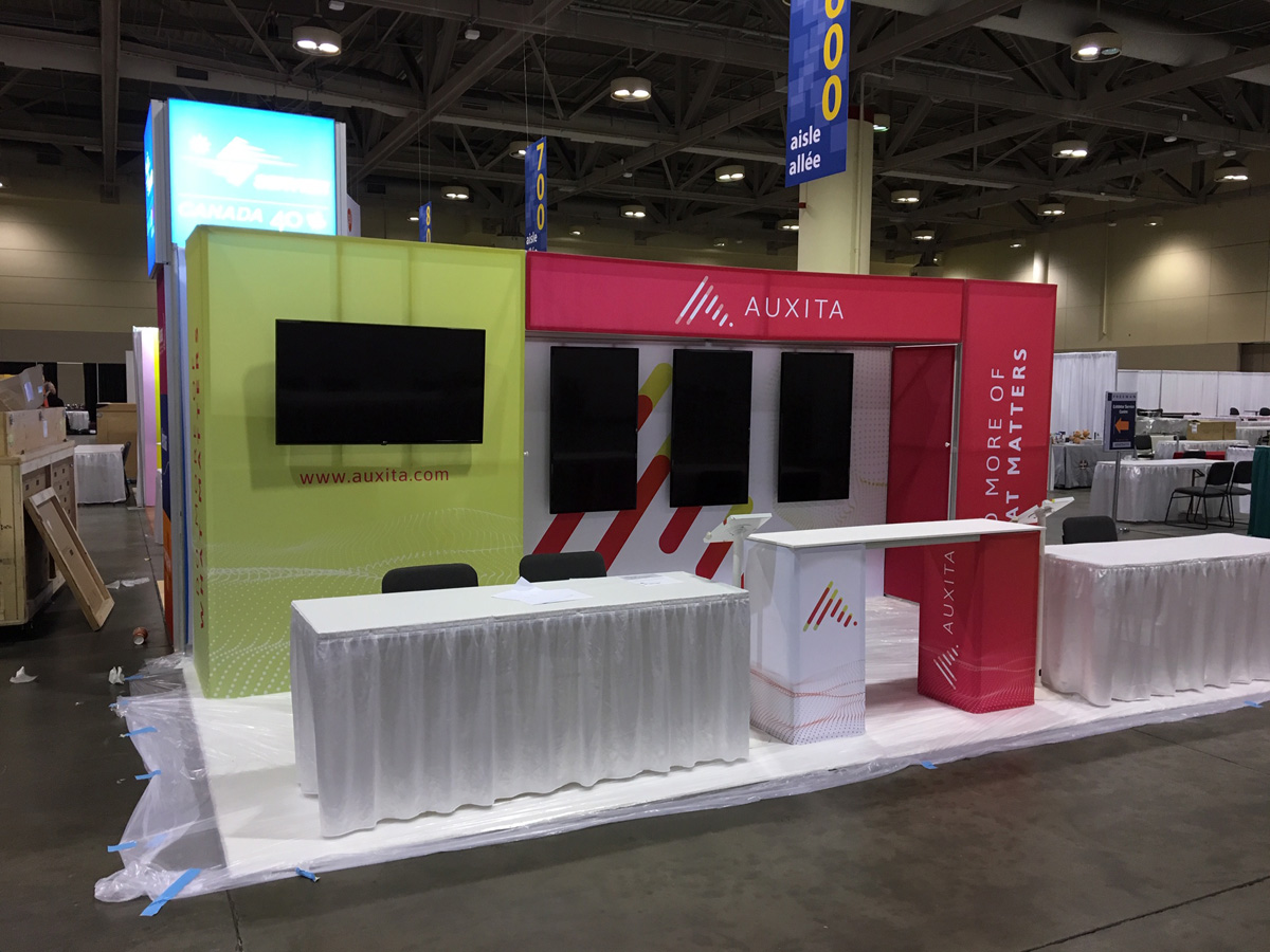 Auxita Trade Show Display Booth