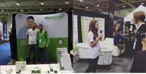 MedReleaf Booth Set up