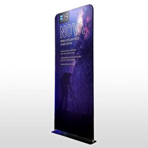 NOVA Pocket Banner 4x10 Square Banner Stand