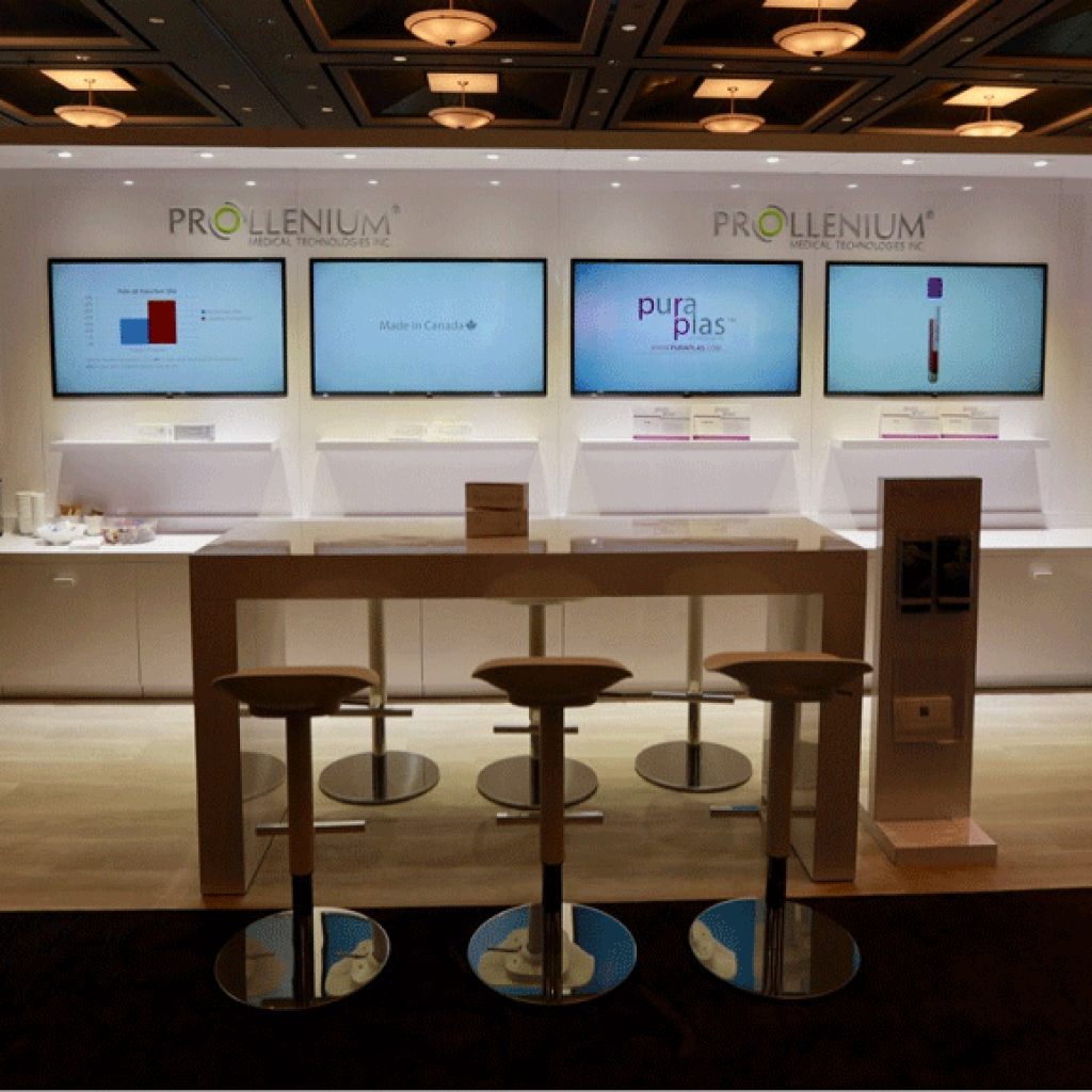 Prollenium Medical Technologies Trade Show Display Booth