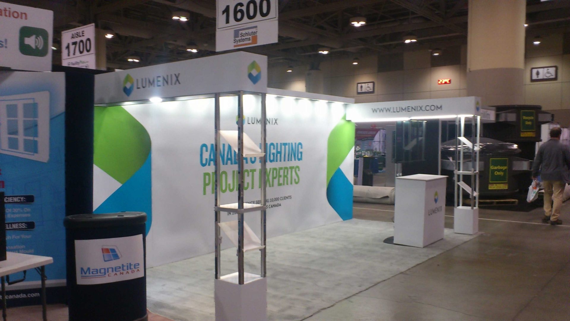 Lumenix Trade Show Display Booth