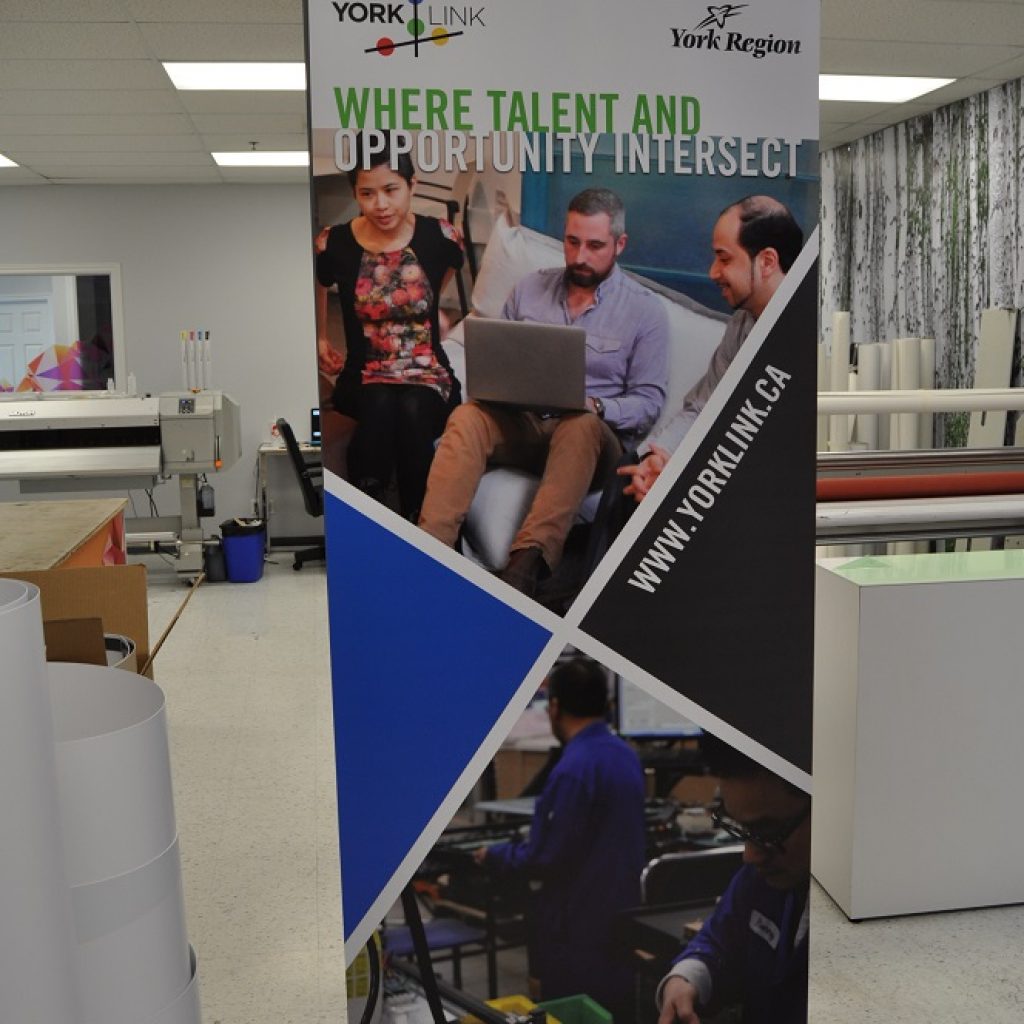 York Region Banner Stand