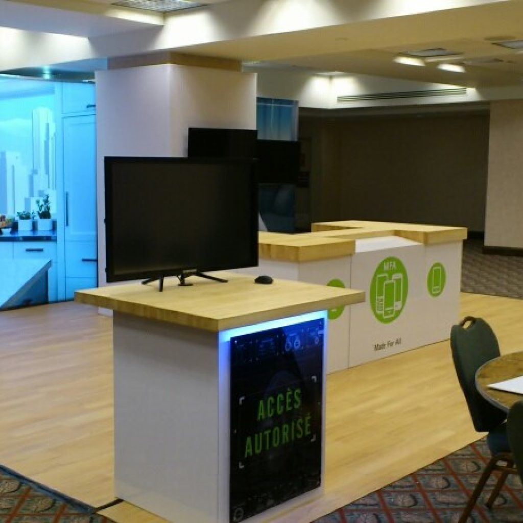 Phonak Montreal Trade Show Display
