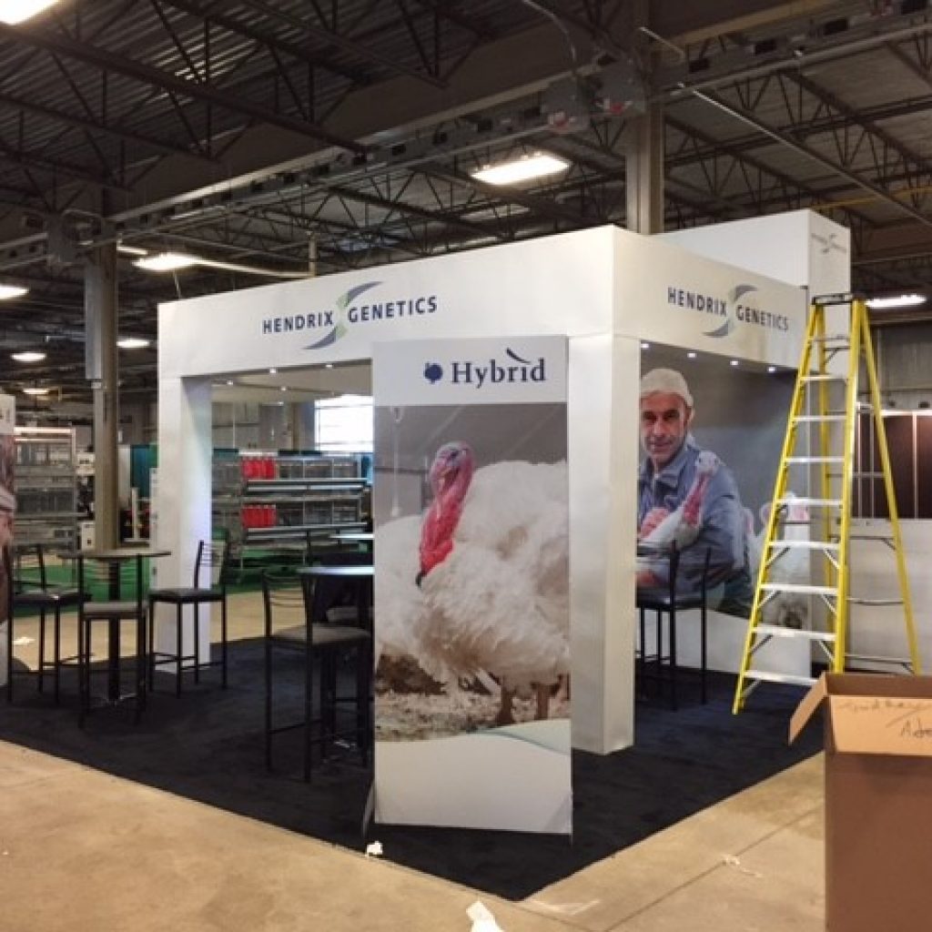Hybrid Turkey Trade Show Booth Display