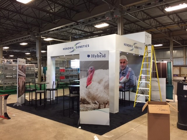 Hybrid Turkey Trade Show Booth Display