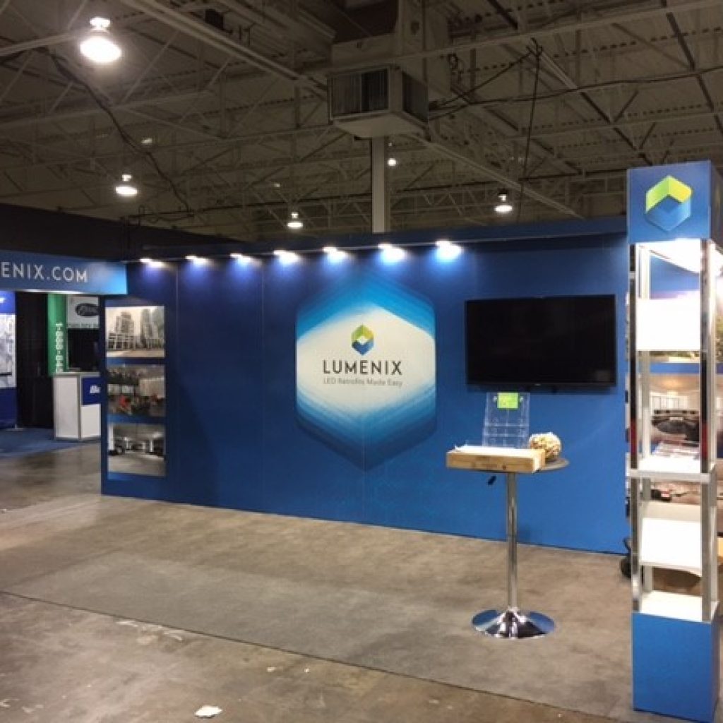 Lumenix Trade Show Booth Display