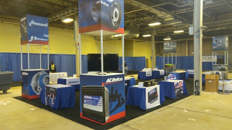 ACDelco Trade Show Booth