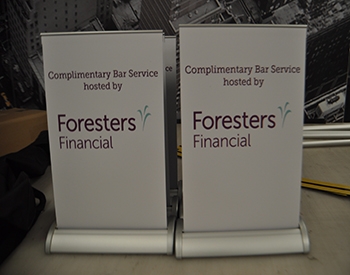 Table Top Banner Stands