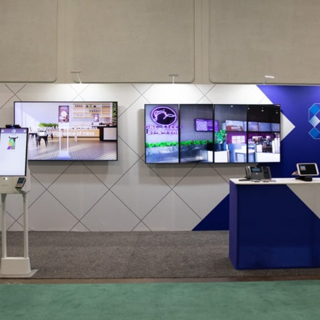 Audio-Video Technology in a Tradeshow Exhibit