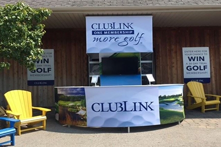 Clublink Outdoor Display