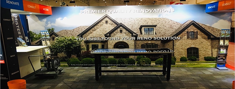 Our Work Creating Trade Show Displays for Premier Quality Renovations Our Work Creating Trade Show Displays for Premier Quality Renovations