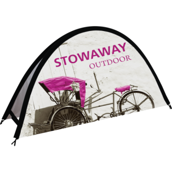 stowaway 2 large outdoor sign left