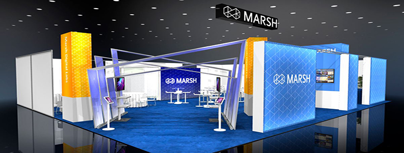 Marsh Trade Show Exhibit Booth