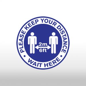 112” X 12″ ROUND DECALS