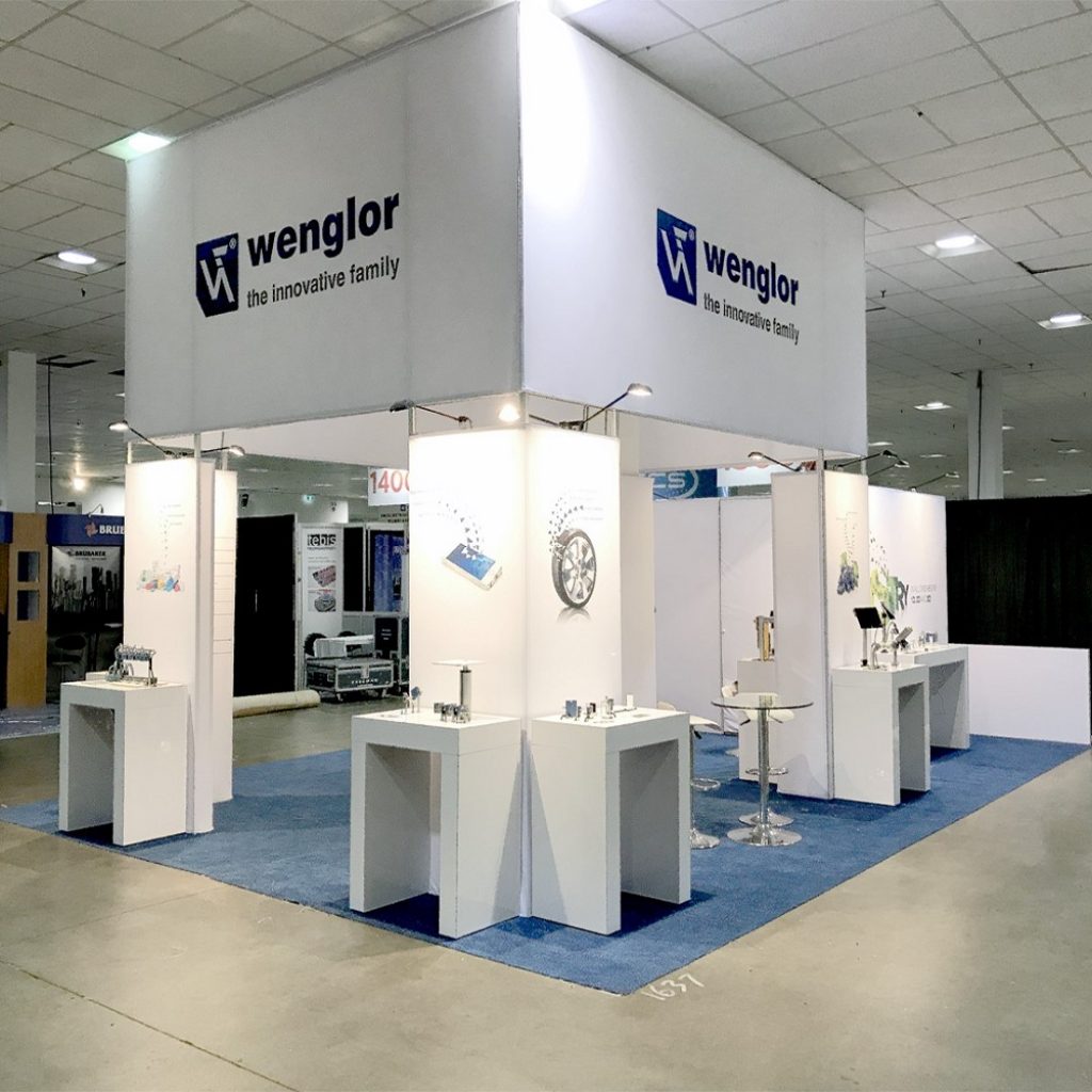 Wenglor Trade Show Booth
