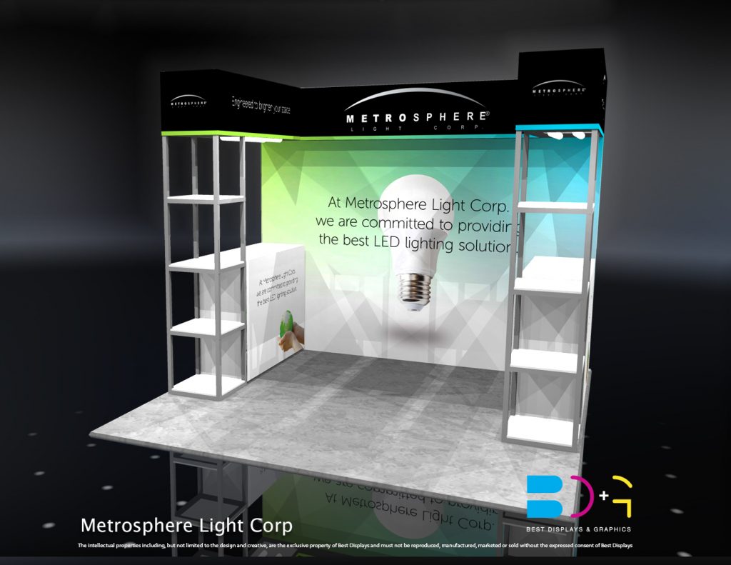 Metrosphere Trade Show Display