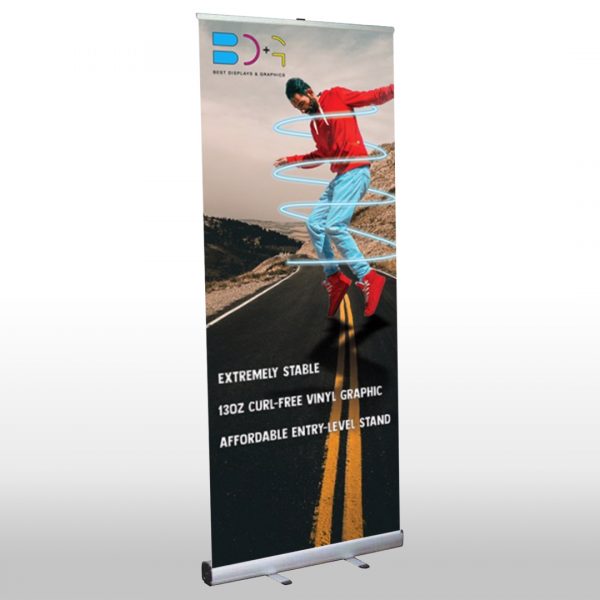 MQ 850 SERIES BANNER STAND / 33.5” W