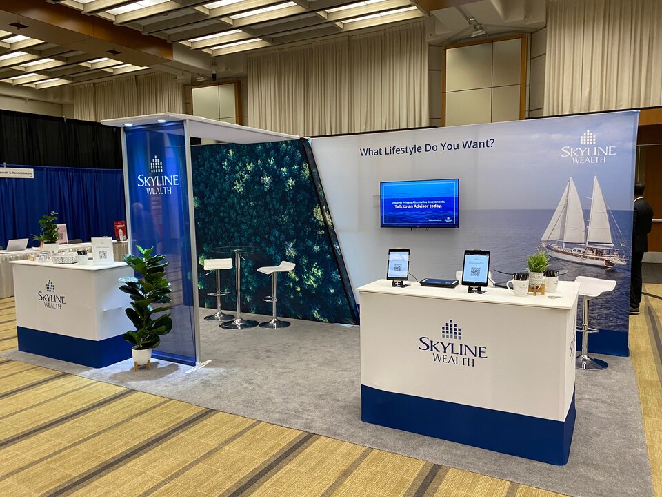 Skyline Wealth Modular Display - 10' x 20' Trade Show Display