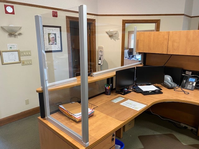 Acrylic Desk Shield