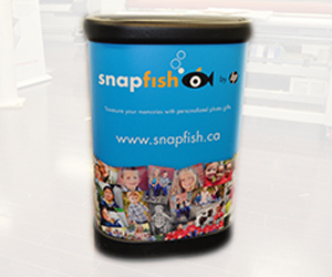 snapfish Podium for Trade Show Display